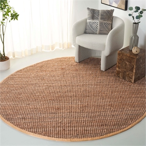 Safavieh Natural Fiber Natural Area Rug - Round 9'