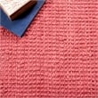 Safavieh Natural Fiber Red Area Rug - Round 4'