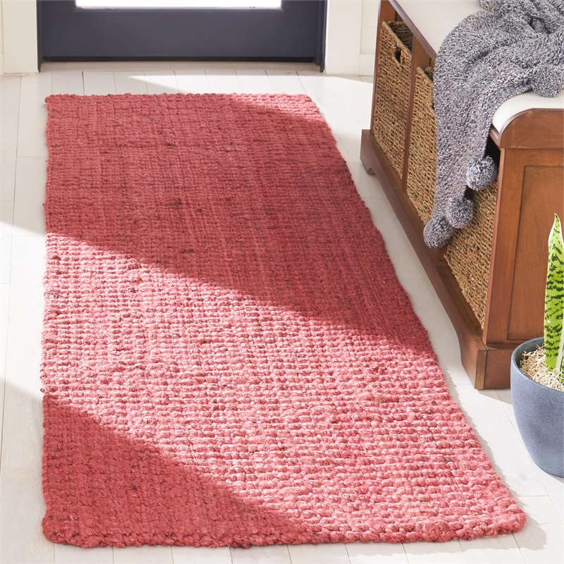 Safavieh Natural Fiber Red Area Rug - Runner 2'3