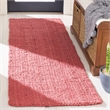Safavieh Natural Fiber Red Area Rug - Runner 2'3
