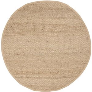 Safavieh Natural Fiber Natural Area Rug - Round 4'