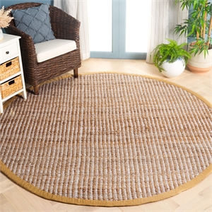 Safavieh Natural Fiber Natural Area Rug - Round 5'