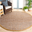Safavieh Natural Fiber Natural Area Rug - Round 5'