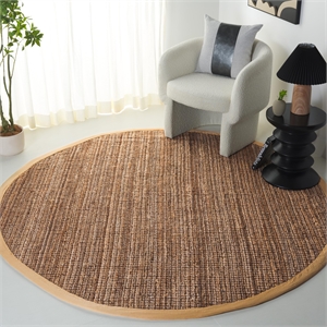 Safavieh Natural Fiber Natural Area Rug - Round 9'