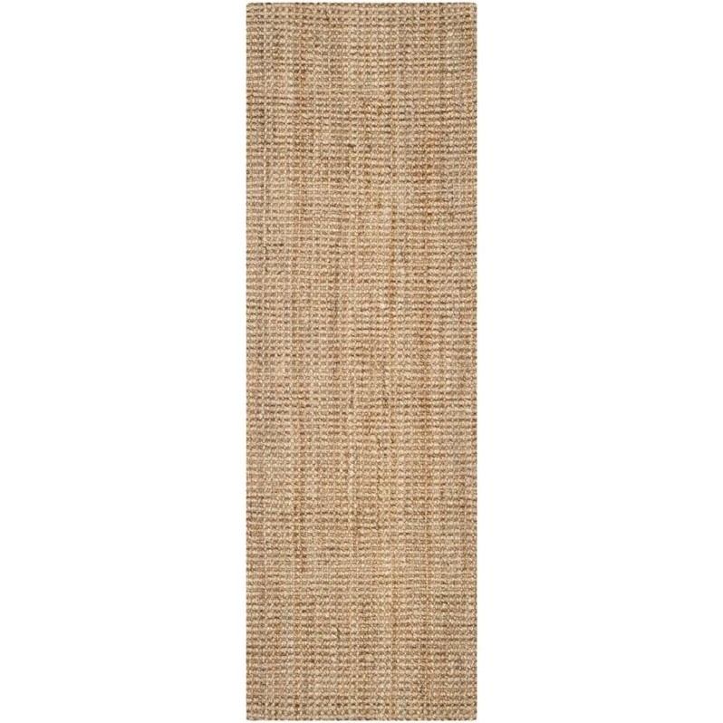 Safavieh Nf747 215 Natural Fiber 2 X 15 Solid Area Rug
