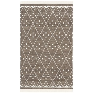 Safavieh Natural Kilim Brown Area Rug - 2' x 3'