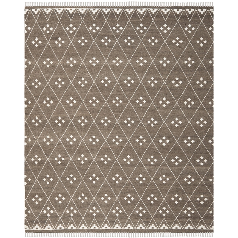 Safavieh Natural Kilim Brown Area Rug - 9' x 12'