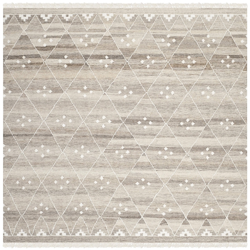 Safavieh Natural Kilim Natural Area Rug - Square 5'