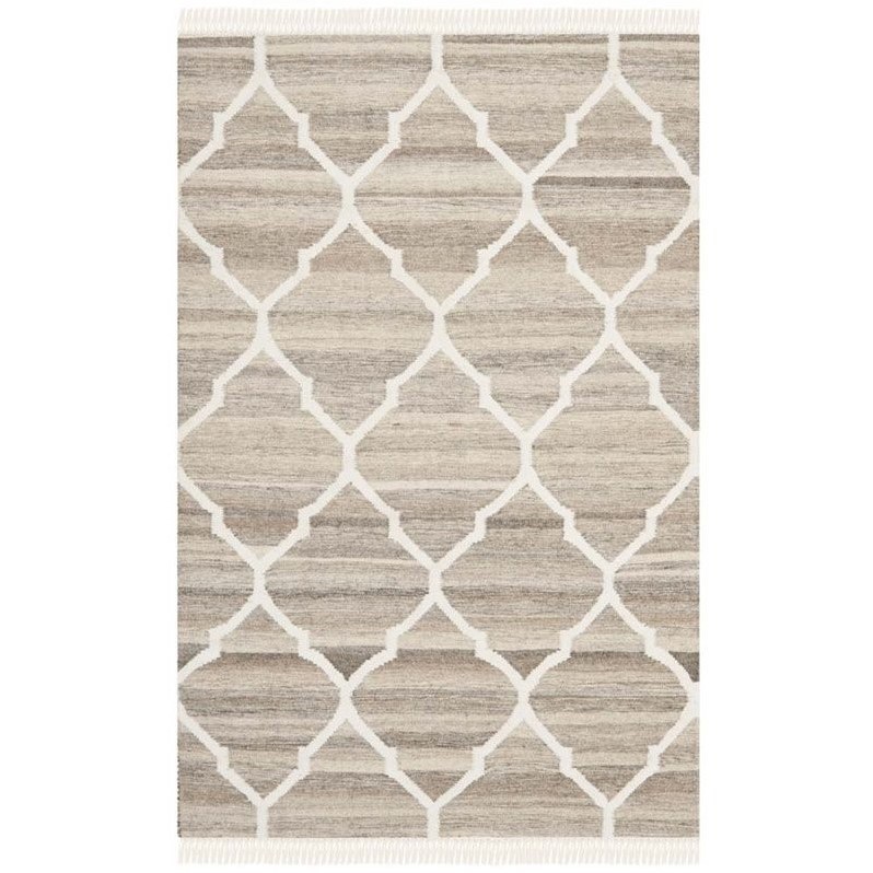 Safavieh Natural Kilim Light Grey Area Rug 2' x 3
