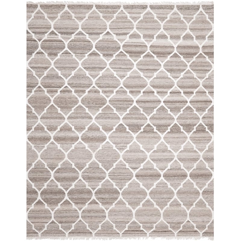 Safavieh Natural Kilim Light Grey Area Rug - 9' x 12'