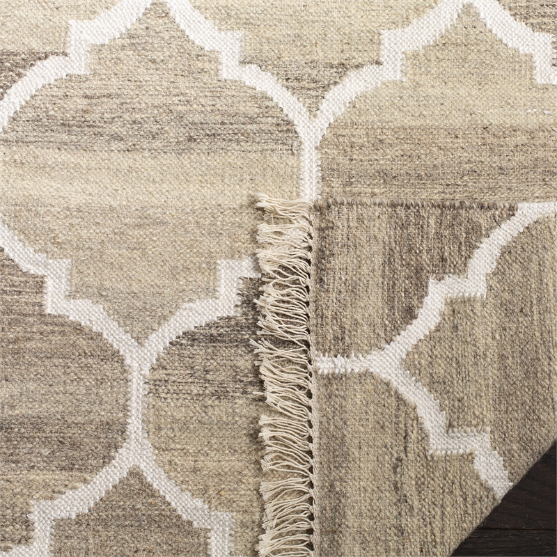 Safavieh Natural Kilim Light Grey Area Rug - Runner 2'3
