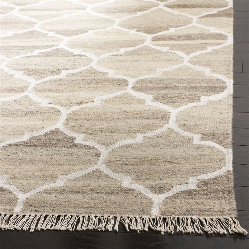 Safavieh Natural Kilim Light Grey Area Rug - Runner 2'3