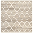 Safavieh Natural Kilim Light Grey Area Rug - Square 5'