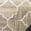 Safavieh Natural Kilim Light Grey Area Rug - Square 5'