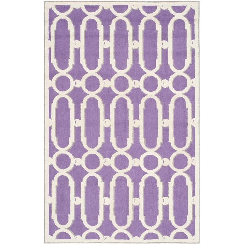 Safavieh Newport Purple Contemporary Rug - 5'6