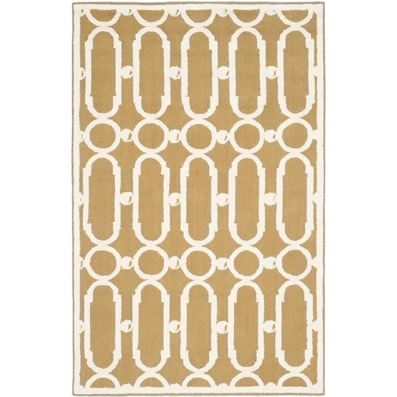 Safavieh Newport Olive Contemporary Rug - 3'9
