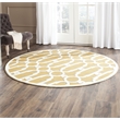 Safavieh Newport Olive Contemporary Rug - Round 6'