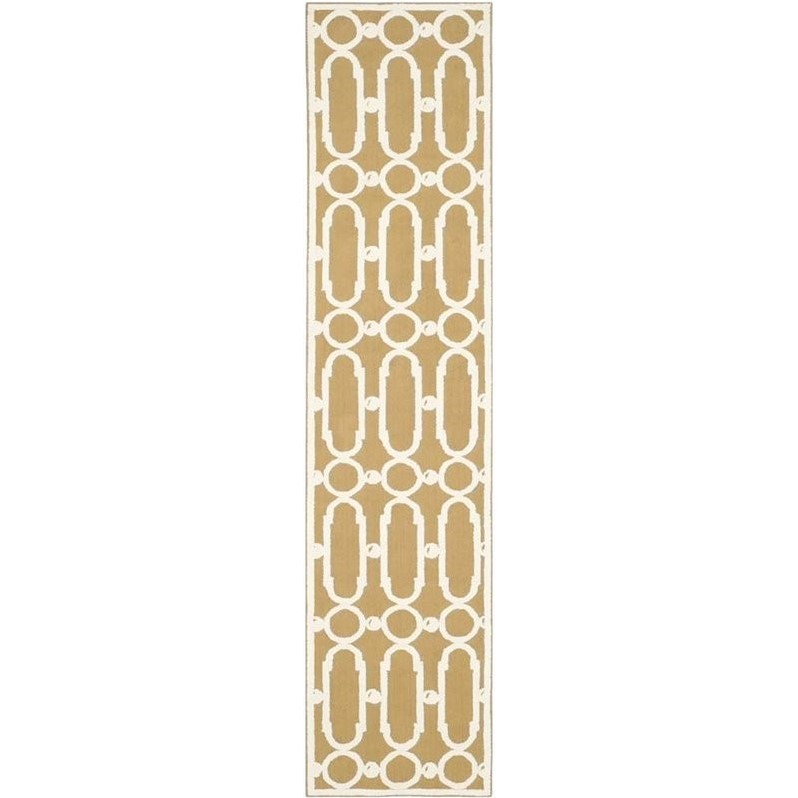 Safavieh Newport Olive Contemporary Rug - Runner 2'3