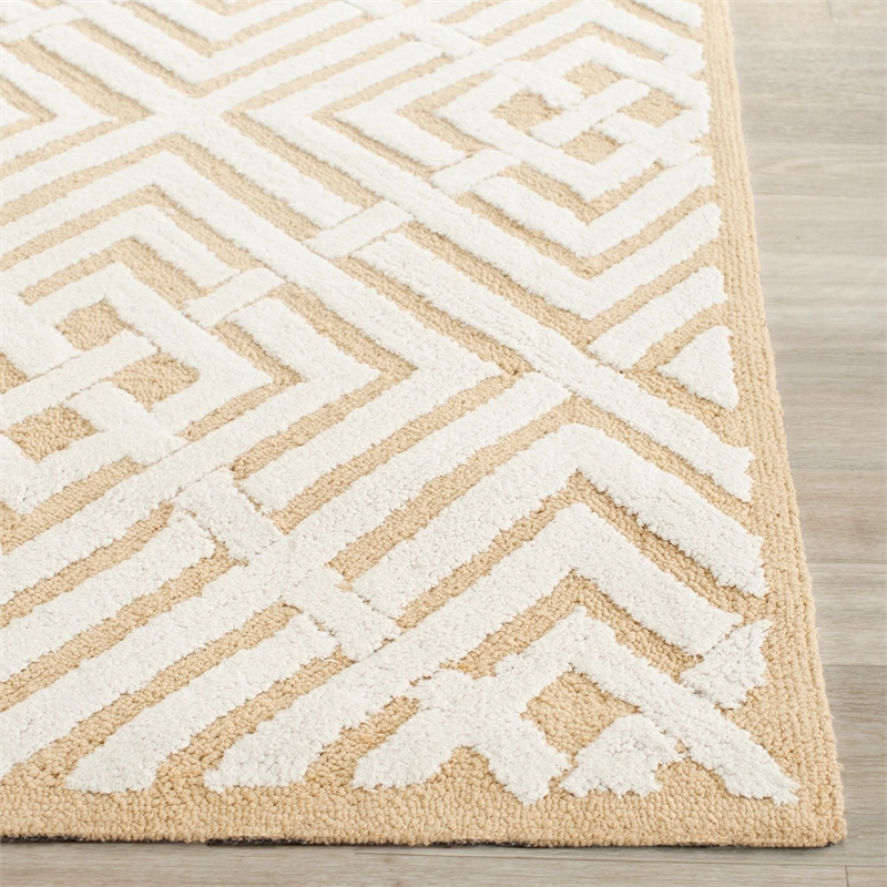 Safavieh Newport Beige Contemporary Rug - 2' x 3'