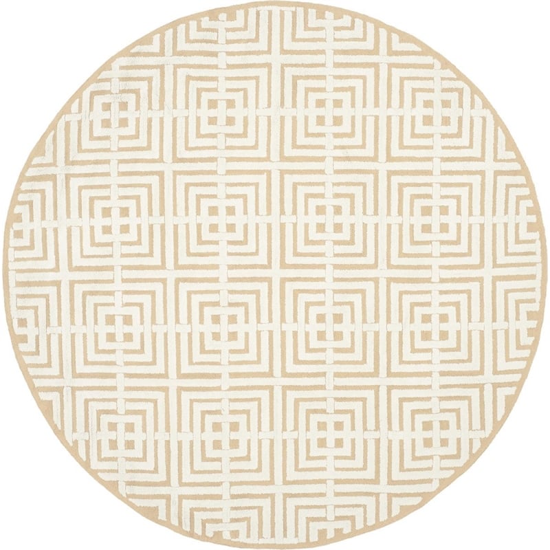 Safavieh Newport Beige Contemporary Rug - 7'9