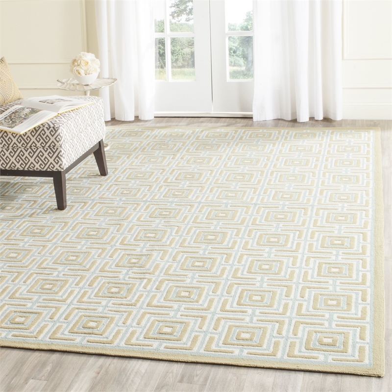 Safavieh Newport Olive Contemporary Rug - 7'9