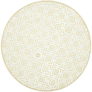 Safavieh Newport Olive Contemporary Rug - Round 6'