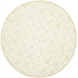 Safavieh Newport Olive Contemporary Rug - Round 6'