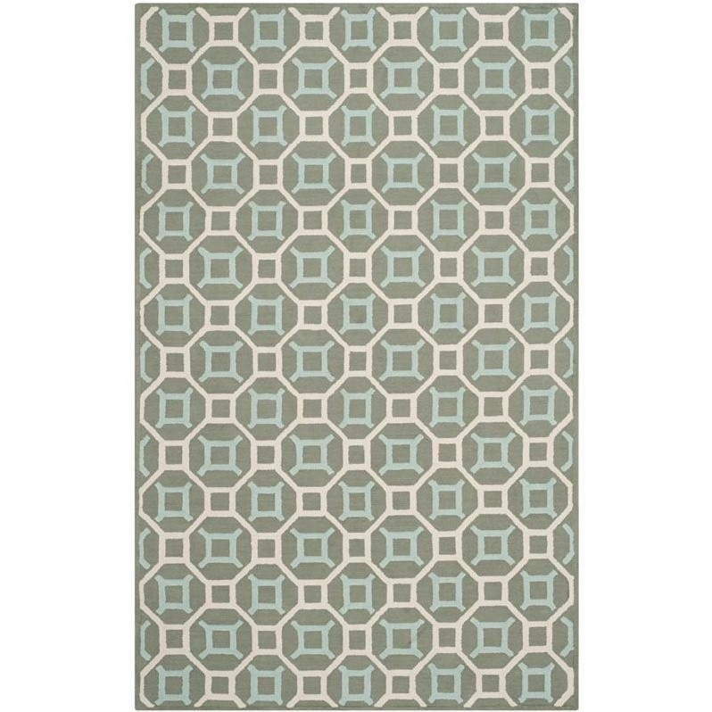 Safavieh Newport Aquamarine Contemporary Rug - 3'9