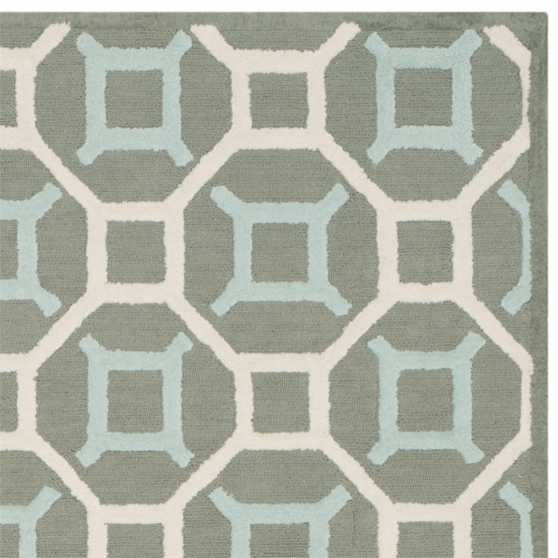 Safavieh Newport Aquamarine Contemporary Rug - 5'6