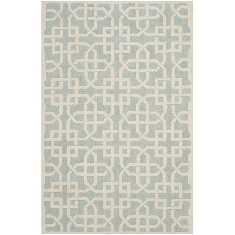 Safavieh Newport Light Blue Contemporary Rug - 3'9
