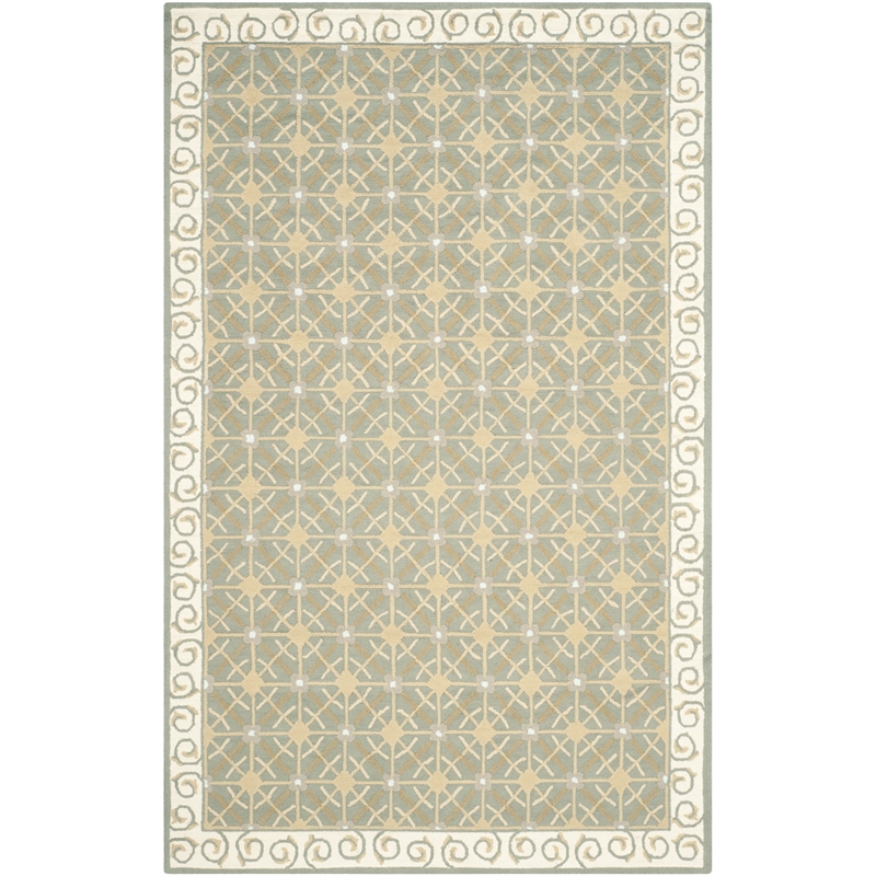 Safavieh Newport Olive Contemporary Rug - 5'6
