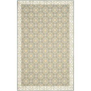 Safavieh Newport Olive Contemporary Rug - 5'6&quot x 8'6&quot