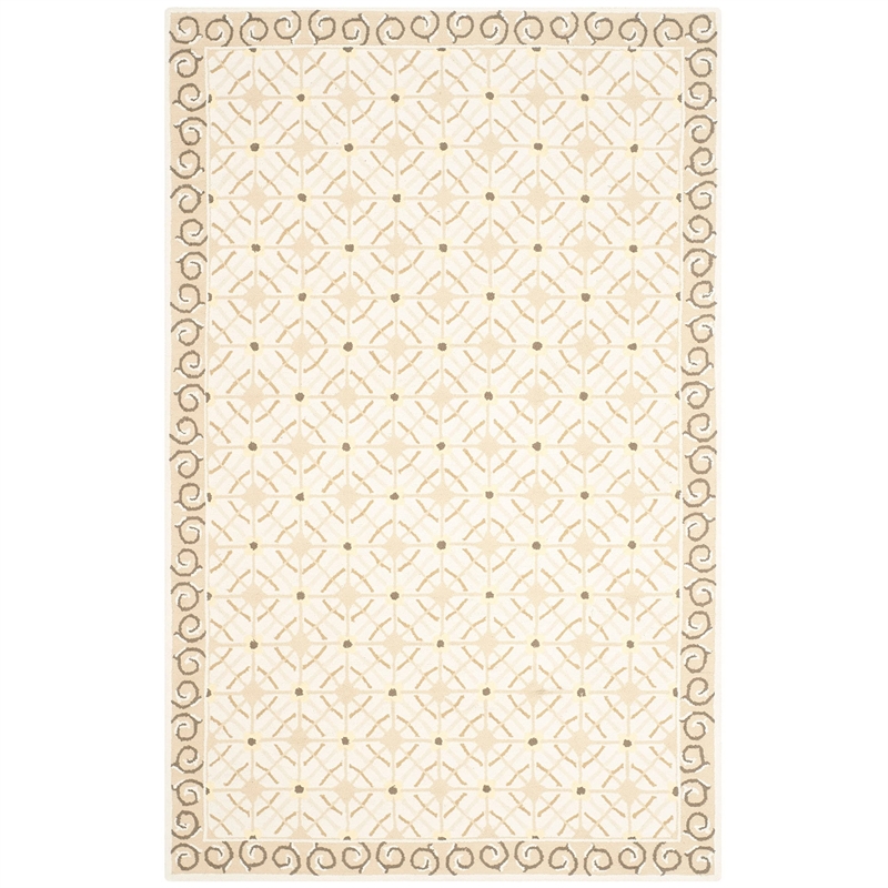 Safavieh Newport Taupe Contemporary Rug - 3'9