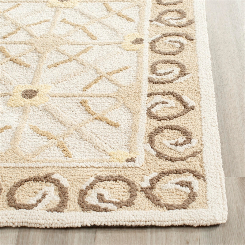 Safavieh Newport Taupe Contemporary Rug - 5'6
