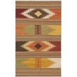 Safavieh Kilim Red Contemporary Rug - 2' x 3'