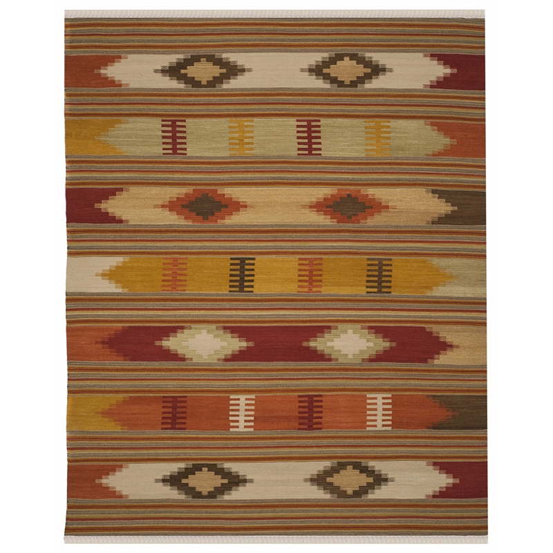 Safavieh Kilim Red Contemporary Rug - 10' x 14'
