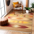 Safavieh Kilim Red Contemporary Rug - Square 5'