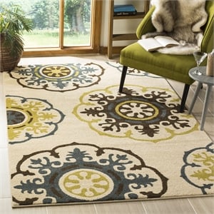 Safavieh Newbury Ivory Floral Rug - 3' x 5'