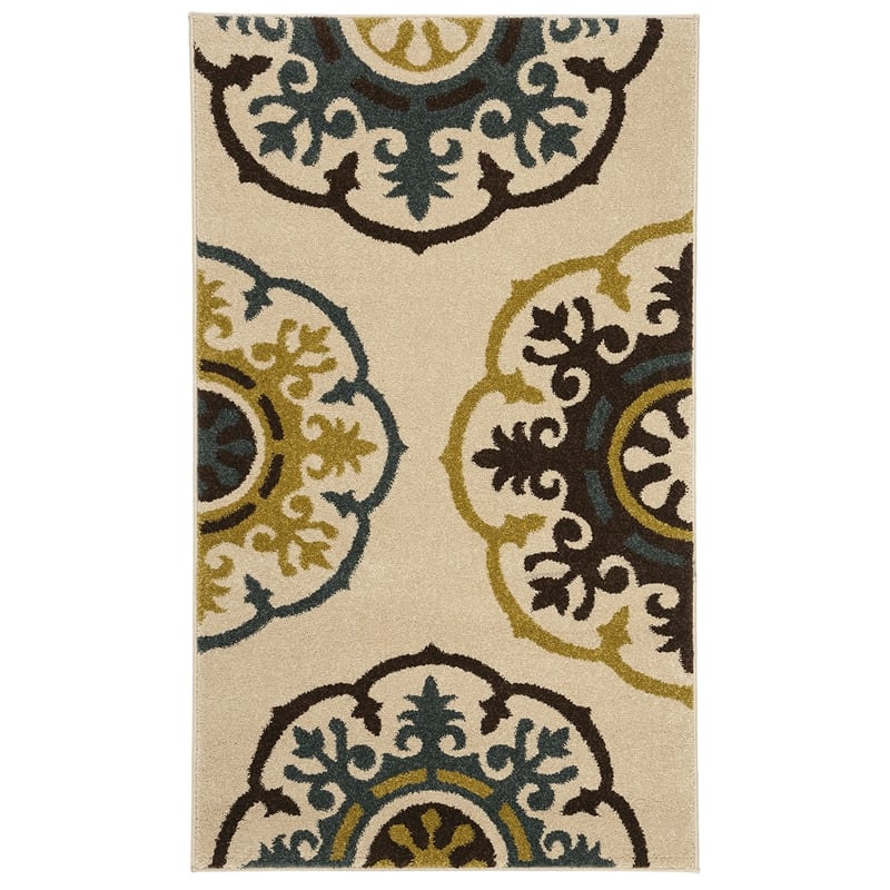 Safavieh Newbury Ivory Floral Rug - 3' x 5'