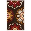 Safavieh Newbury Brown Floral Rug - 3' x 5'