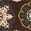 Safavieh Newbury Brown Floral Rug - 3' x 5'