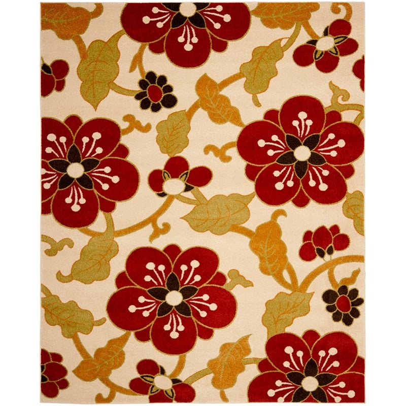 Safavieh Newbury Ivory Floral Rug - 3' x 5'