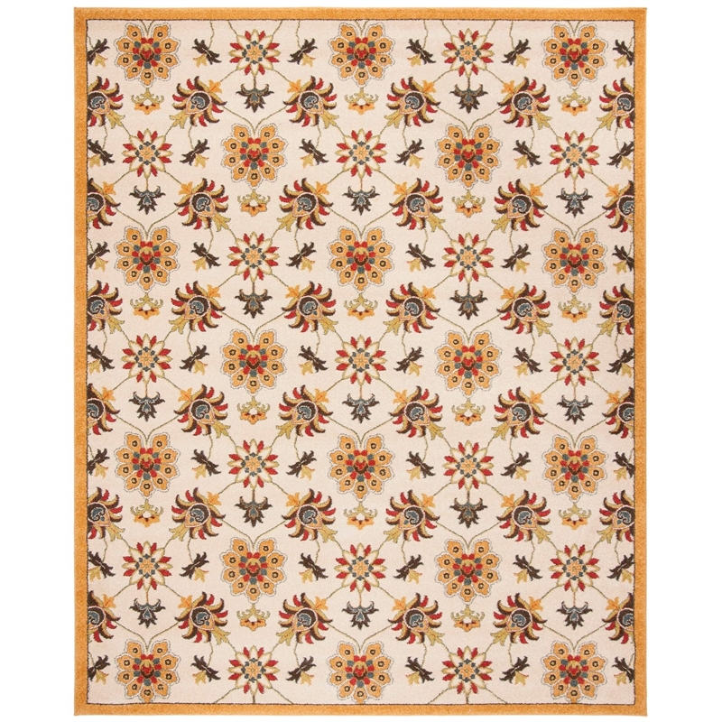 Safavieh Newbury Ivory Floral Rug - 8' x 10'