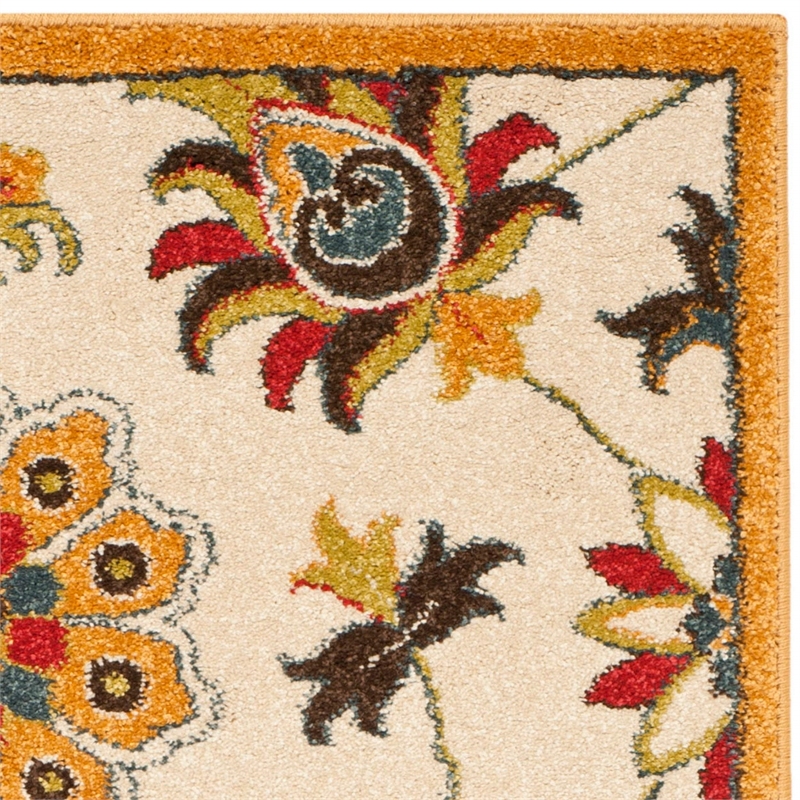 Safavieh Newbury Ivory Floral Rug - 8' x 10'