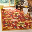 Safavieh Newbury Red Floral Rug - 8' x 10'