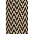 Safavieh Organica  Black Contemporary Rug - 4' x 6'