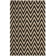 Safavieh Organica  Black Contemporary Rug - 5' x 8'