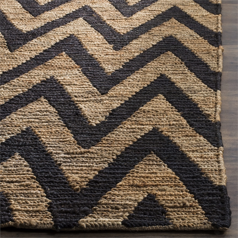 Safavieh Organica  Black Contemporary Rug - 8' x 10'