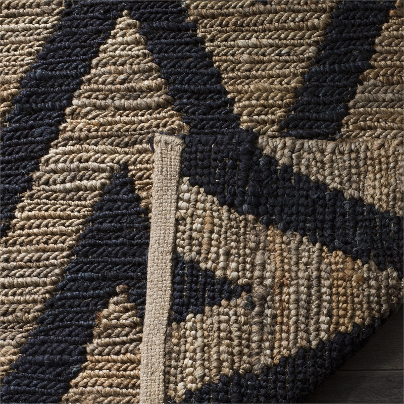 Safavieh Organica  Black Contemporary Rug - 8' x 10'