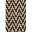 Safavieh Organica  Black Contemporary Rug - Runner 2'6